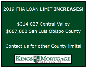 FHA 2019 Loan Limits